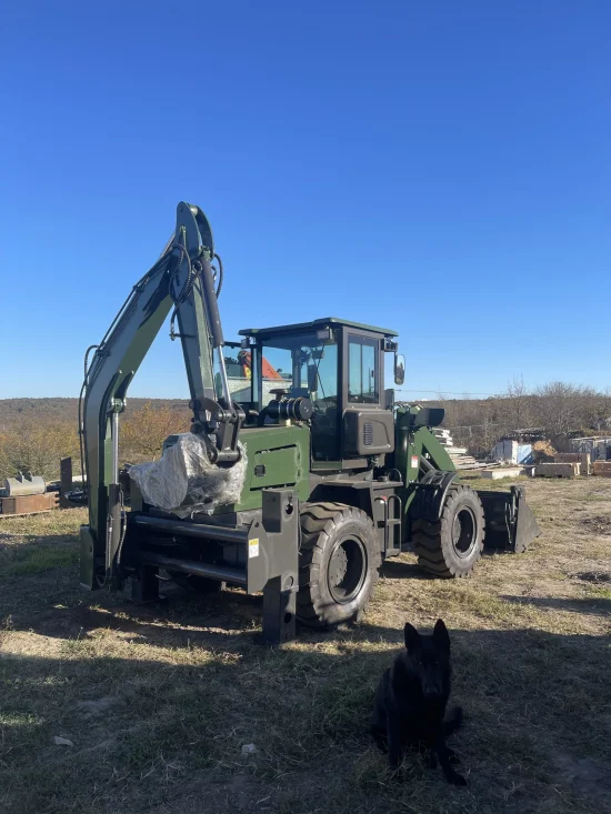 Buldoexcavator Müller B5.4