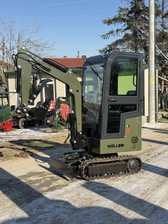 Mini Excavator Müller E1.0B Cabin