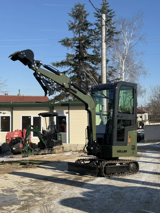 Mini Excavator Müller E1.0B Cabin