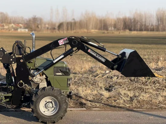 Tractor Müller T18 cu încărcător frontal și set complet de accesorii