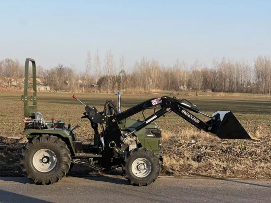 Tractor Müller T18 cu încărcător frontal și set complet de accesorii