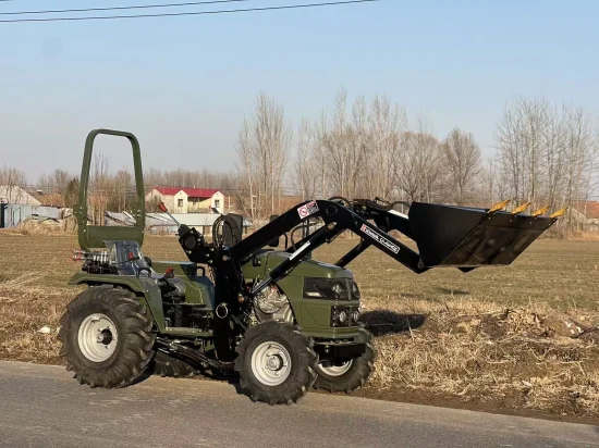 Tractor Müller T18 cu încărcător frontal și set complet de accesorii