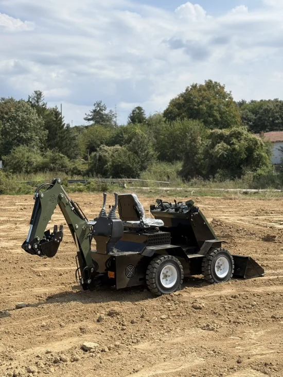 Mini buldoexcavator Müller B1.5