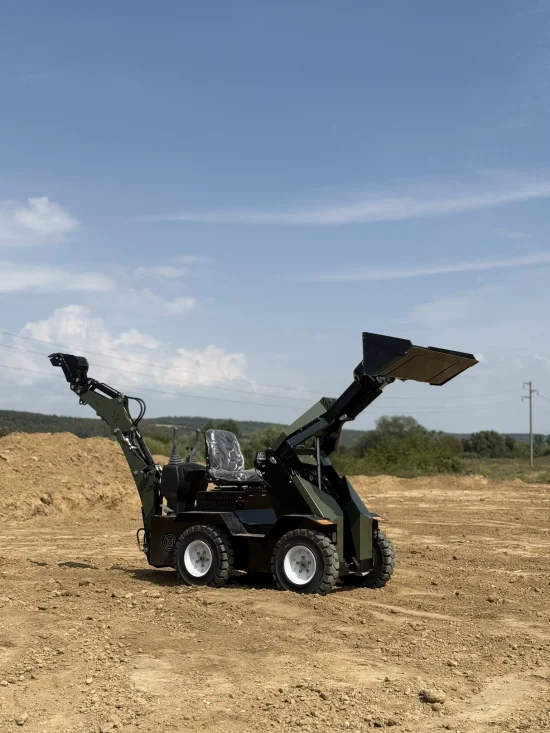 Mini buldoexcavator Müller B1.5