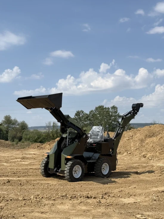 Mini buldoexcavator Müller B1.5