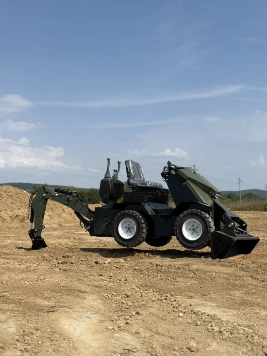 Mini buldoexcavator Müller B1.5
